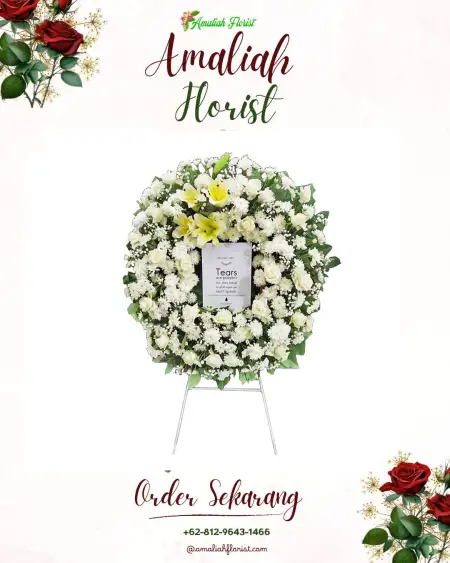 Krans Bunga Duka Bomerto