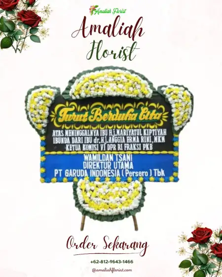 Papan Bunga Duka Bomerto